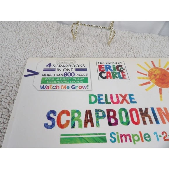 Paper Boutique Alphabet Dimensional Stickers 600 Pieces Deluxe Scrapbook Kit - Picture 4 of 10